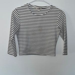 Stripe Crop Top